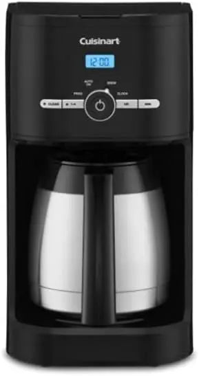 Cuisinart 10-Cup Thermal Classic Coffeemaker - Black with Thermal, 10-Cup, Programmable, DCC-1170BKNAS