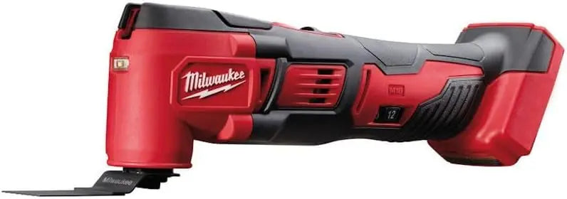 Milwaukee 2626-20 M18 18V Lithium Ion Cordless 18 - 000 OPM Orbiting Multi Tool with Woodcutting Blades and Sanding Pad with Sheets Included