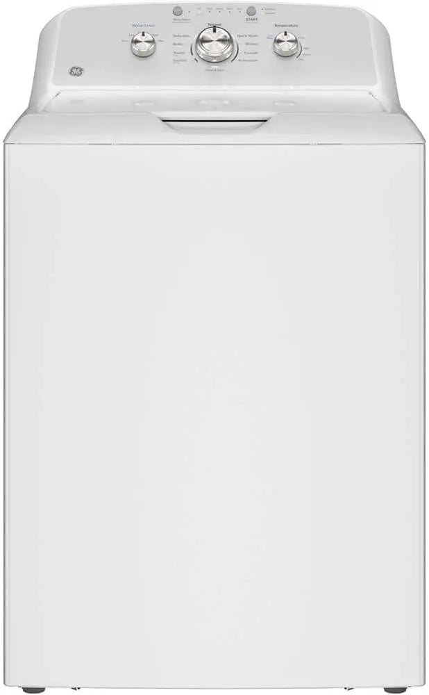 GE GTW385ASWWS 4.3 Cu. Ft. Top Load Washer in White - With Dual Action Agitator