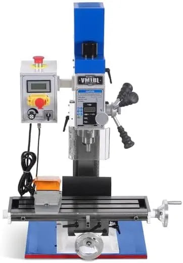 MechMaxx 1 HP 110V 6x20'' Benchtop Mill Drill Machine - VM18L
