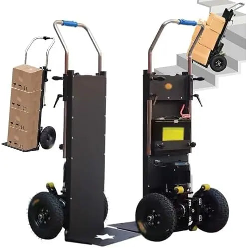 Electric Stair Climbing Cart - High Load Capacity and Removable Battery for Effortless Mobility On Stairs, 1200w