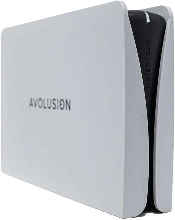 Avolusion PRO-5Y - White, 6TB USB 3.0 External Gaming Hard Drive for PS5 / PS4 Game Console, Renewed