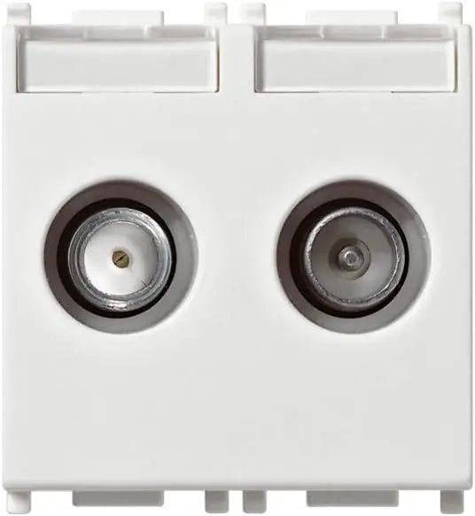 VIMAR Flat Series - Direct TV-RD-Sat Socket - 2 Outputs White