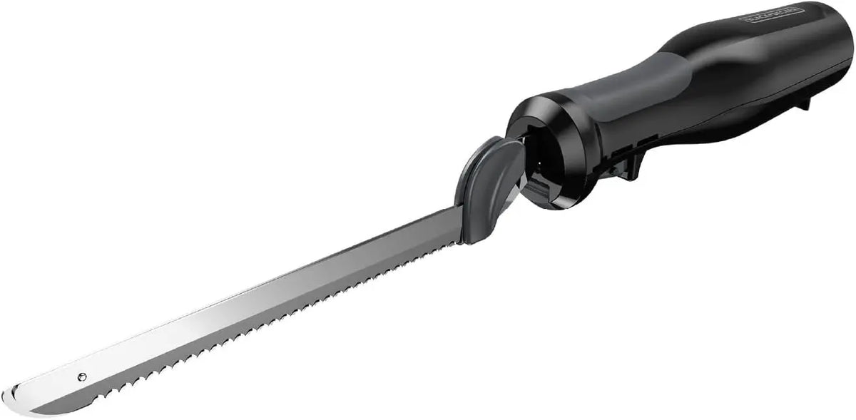 Black+Decker Comfort Grip Electric Knife - With 7-Inch Stainles Steel Blades