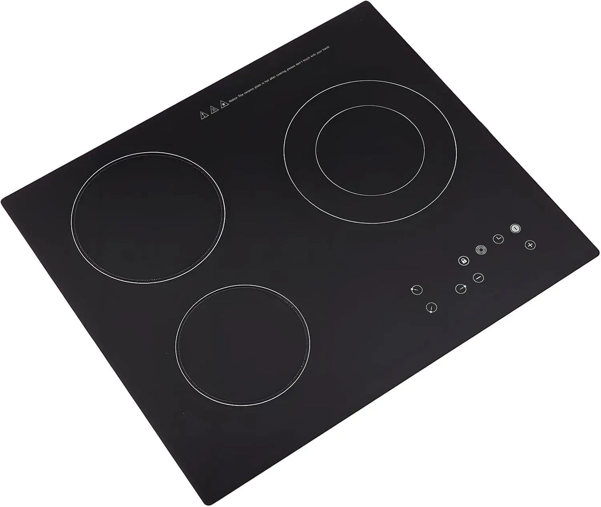 3 Burner Electric Cooktop - Electric Stove Hot Plate Portable Stove Top
