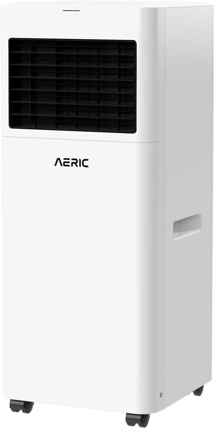 Aeric 5 - 000 BTU Portable Air Conditioner with Dehumidifier, Timer, White