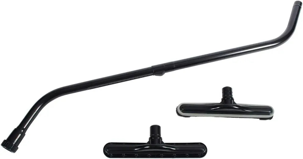 Cen-Tec Systems 94830 Commercial Cleaning Kit with Telescopic Aluminum S-Wand and Vacuum Tools - 14-Inch, Black