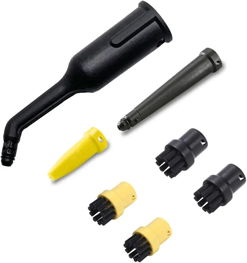 for Karcher SC1 Nozzle Brush - Stubborn Stain Remove Durable Nylon Brush Nozzle Steam Hose for Karcher SC1 SC2 SC3 SC4 Steam Cleaner Part, Set 1