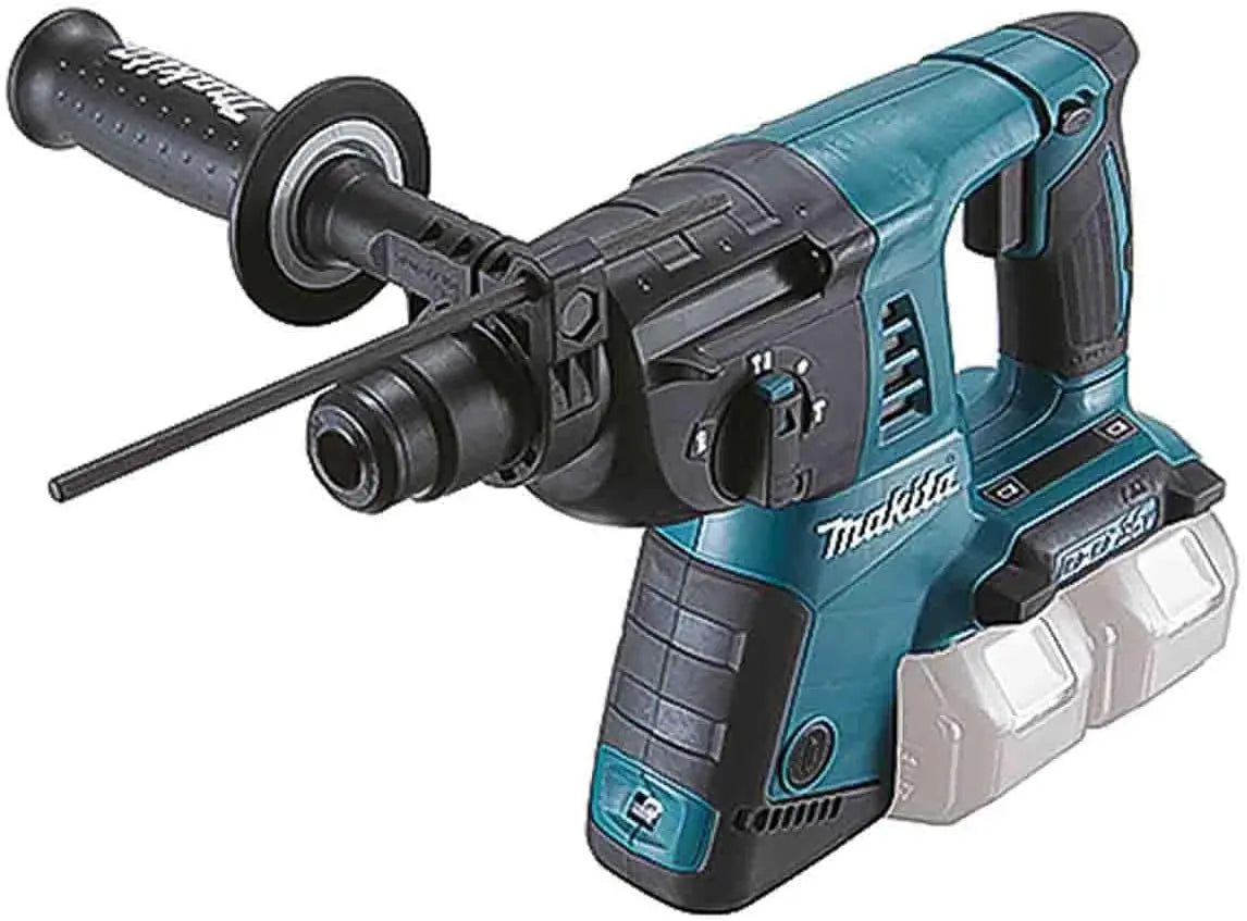 Makita DHR263ZJ Twin 18 V Li-ion LXT Rotary Hammer SDS Plus in a Makpac Case - No Batteries Included