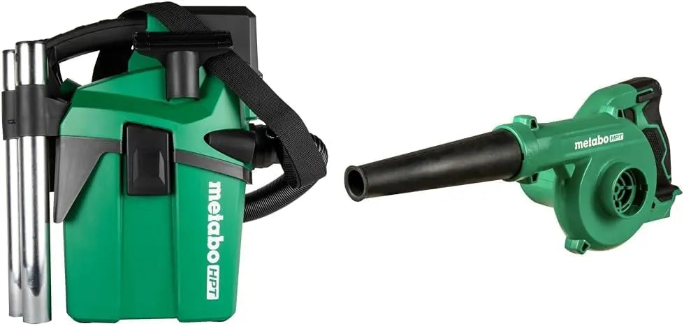 Bundle of Metabo HPT - 18V MultiVolt 1.6 Gallon Compact Wet/Dry Vacuum