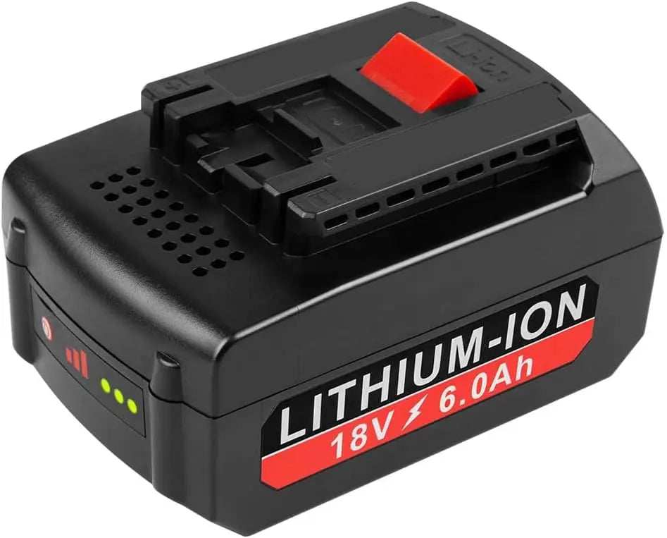 Labtec BAT609 18V 6000mAh Lithium Battery Replacement for Bosch 18V Battery 17618 - 17618-01, 24618-01, 25618, 26618