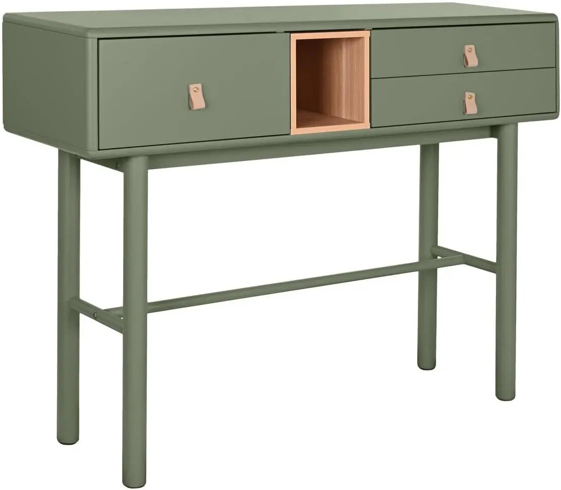 CONSOLE MDF PU - 120X35X90 GREEN