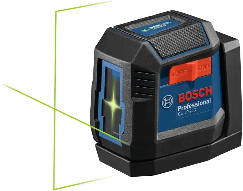 BOSCH - PRO GLL50-20GL Green-Beam Self-Leveling Cross-Line Laser