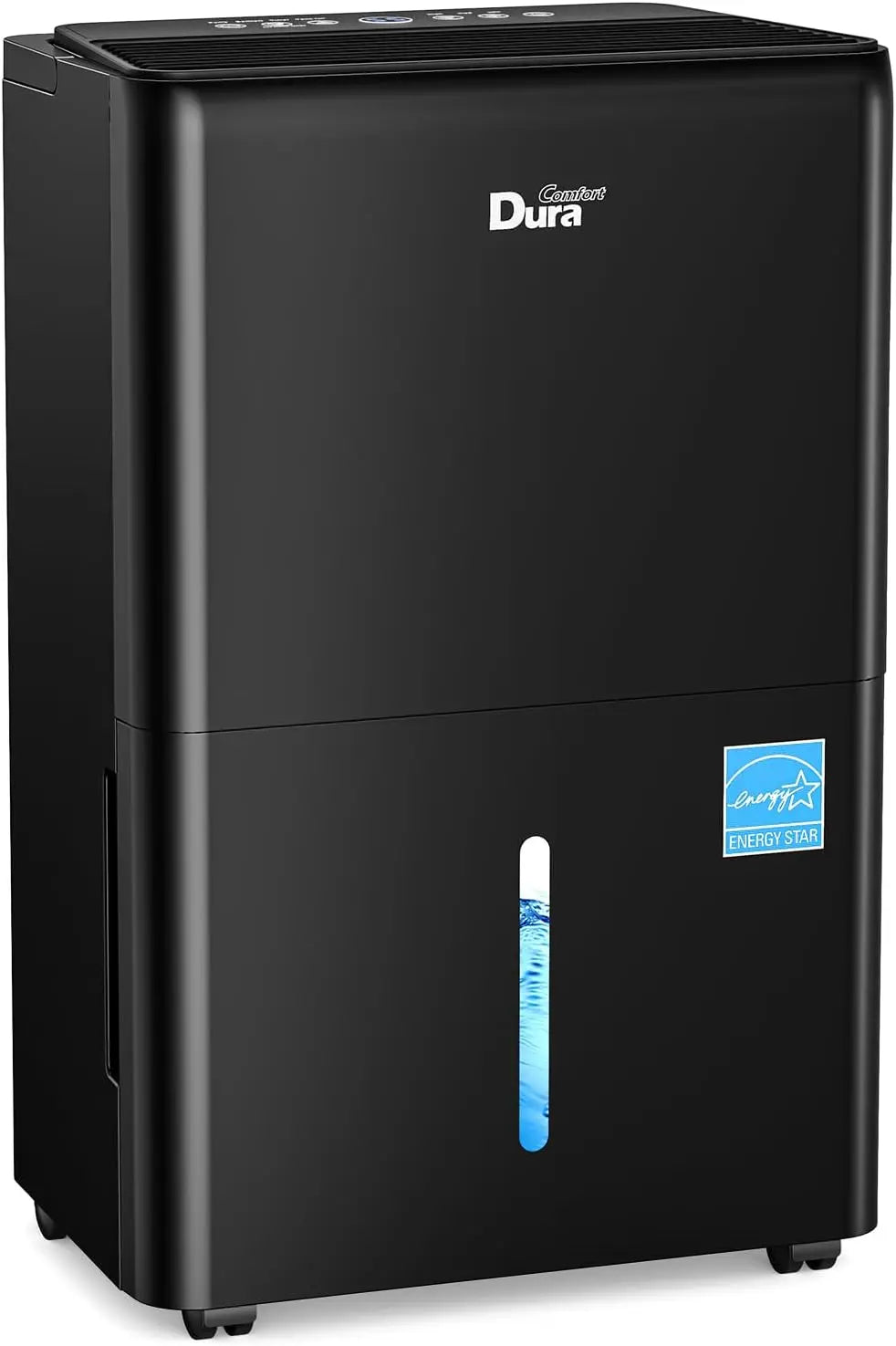 DuraComfort 119 Pints Max Dehumidifier with Built-in Pump - 50 Pint DOE for Basement & Home, 16.4 Ft Pump Drain, 3 Drainage Options