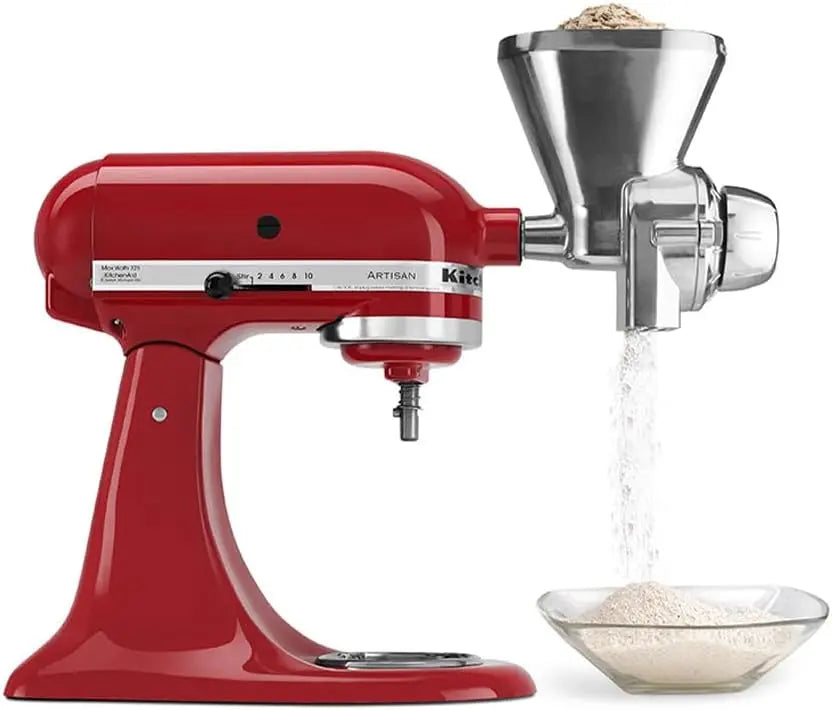 KitchenAid - KGM All Metal Grain Mill Attachment for KitchenAid Stand Mixers