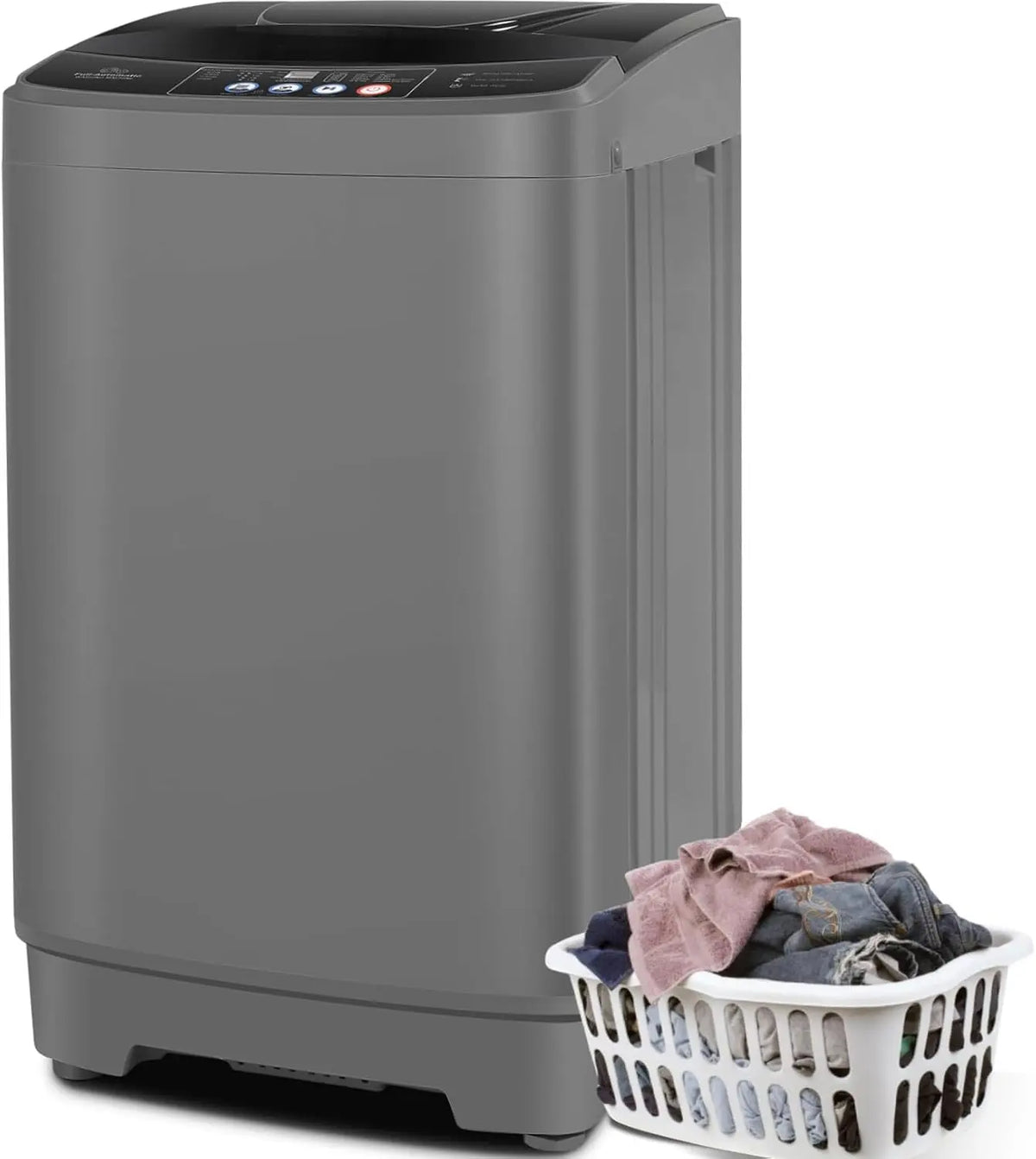 Nictemaw Washing Machine for Apartment - 20Lbs 2.8Cu.ft, 480W Drain Pump