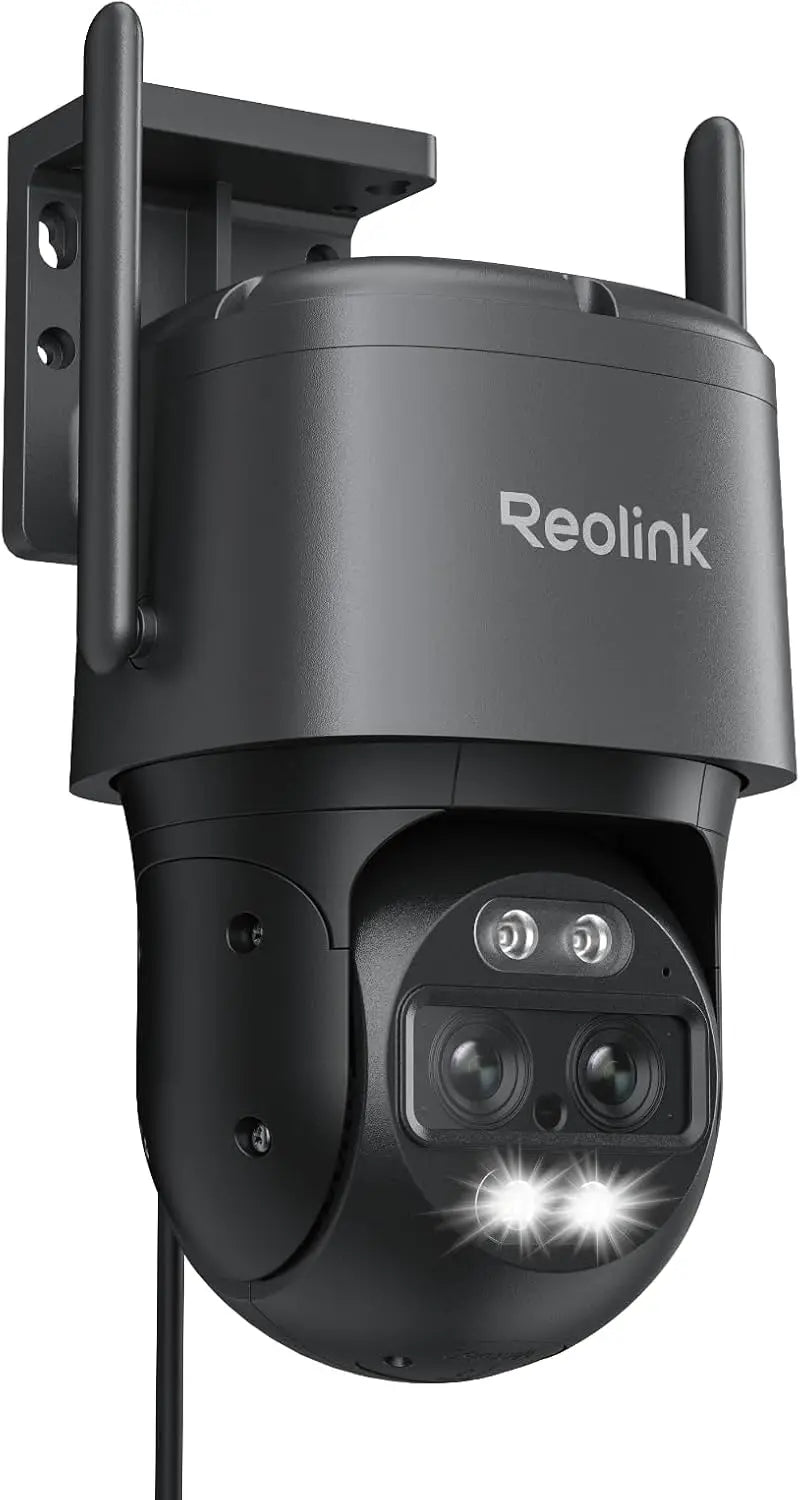 REOLINK 4K Wired WiFi Outdoor Camera - 8MP Dual-Lens PTZ Security Camera