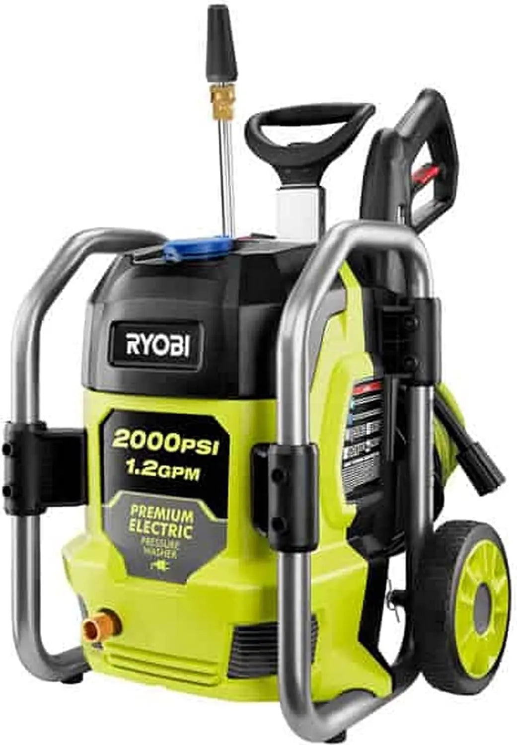 RYOBI - 2000 PSI 1.2 GPM Cold Water Electric Pressure Washer