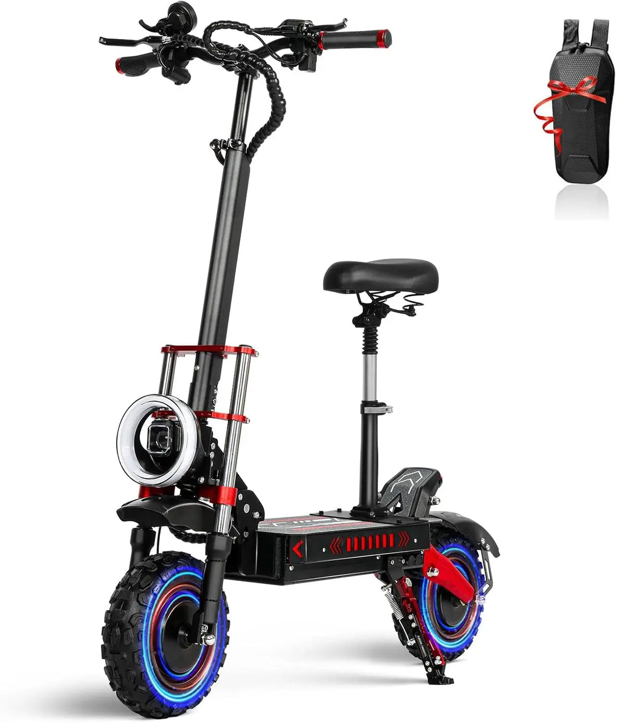 T/TAN 5600W Dual Motor Electric Scooter for Adults - With Seat