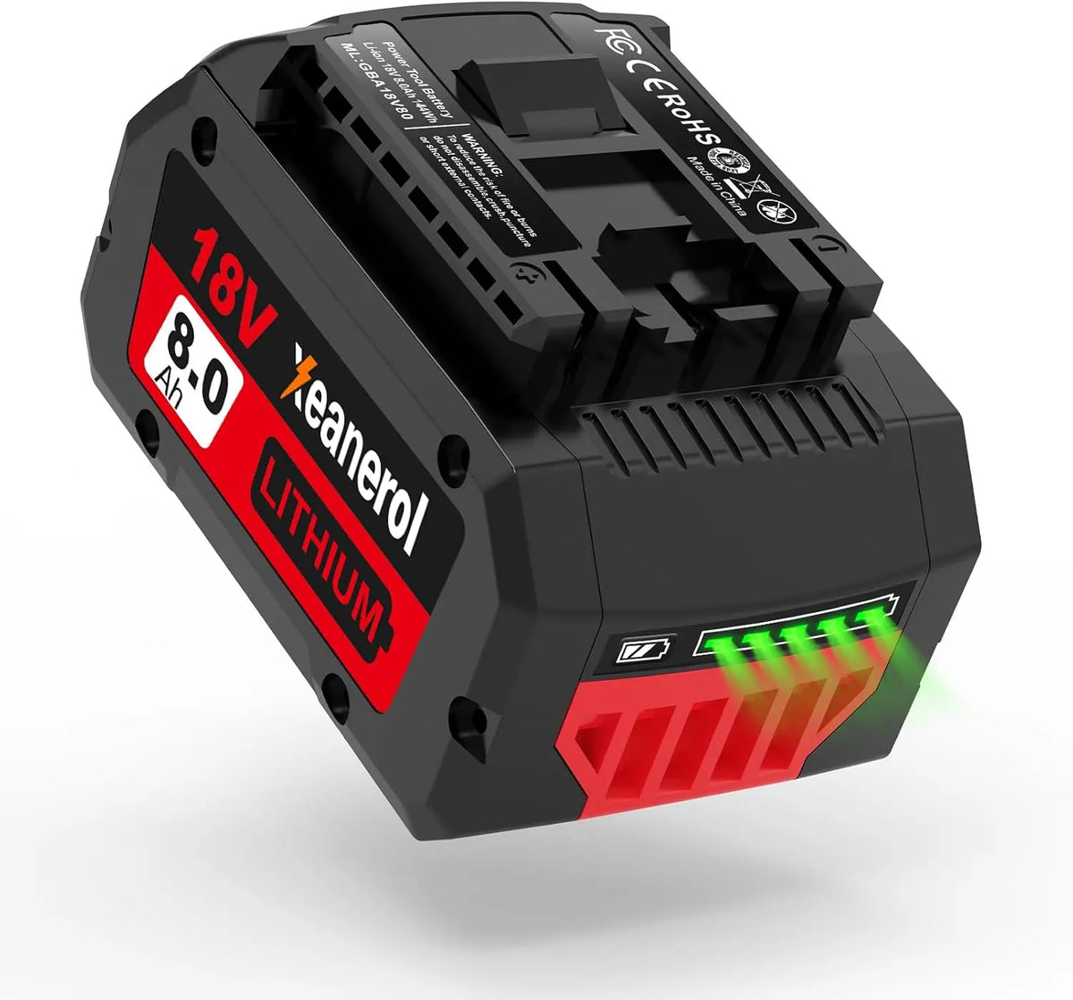 18V 8.0Ah Replacement for Bosch 18V Battery