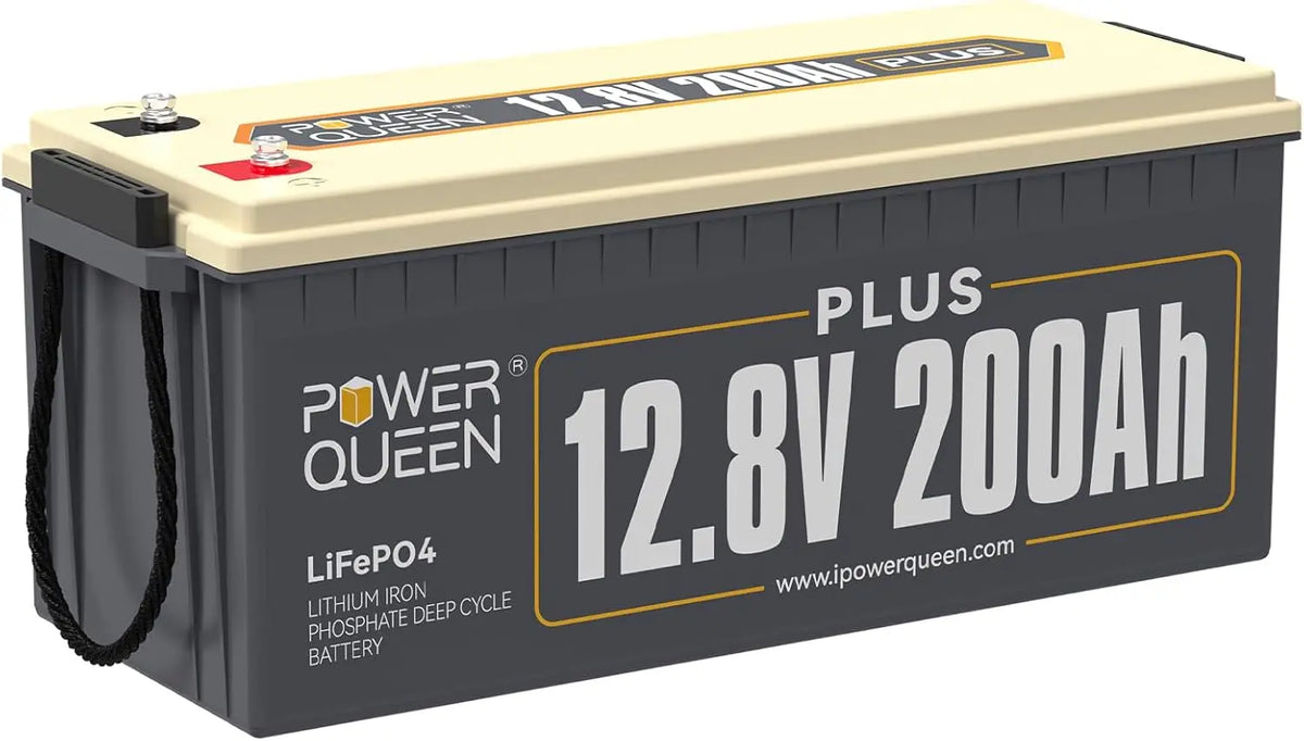 power queen - 12V 200Ah Plus LiFePO4 Battery 2560Wh Lithium Battery for RV