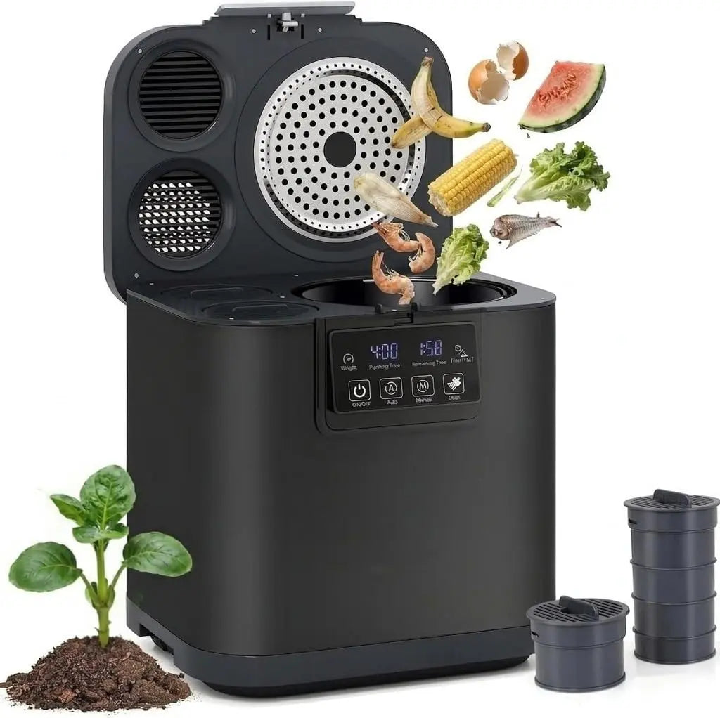 ARLIME Electric Composter - 4 L Kitchen Food Waste Recycler, Low Noise