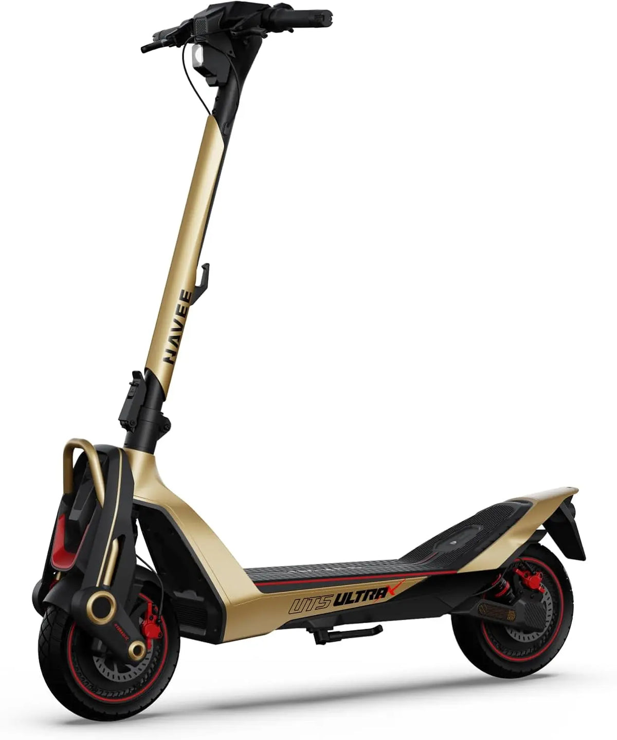 NAVEE UT5 Ultra X/UT5 Max/XT5 Pro/NT5 Max Electric Scooter - 25-43.5 mph, 51.6-74.6 Miles Range, 1638-2400W Peak Motor & Dual Suspension & Disc Brake