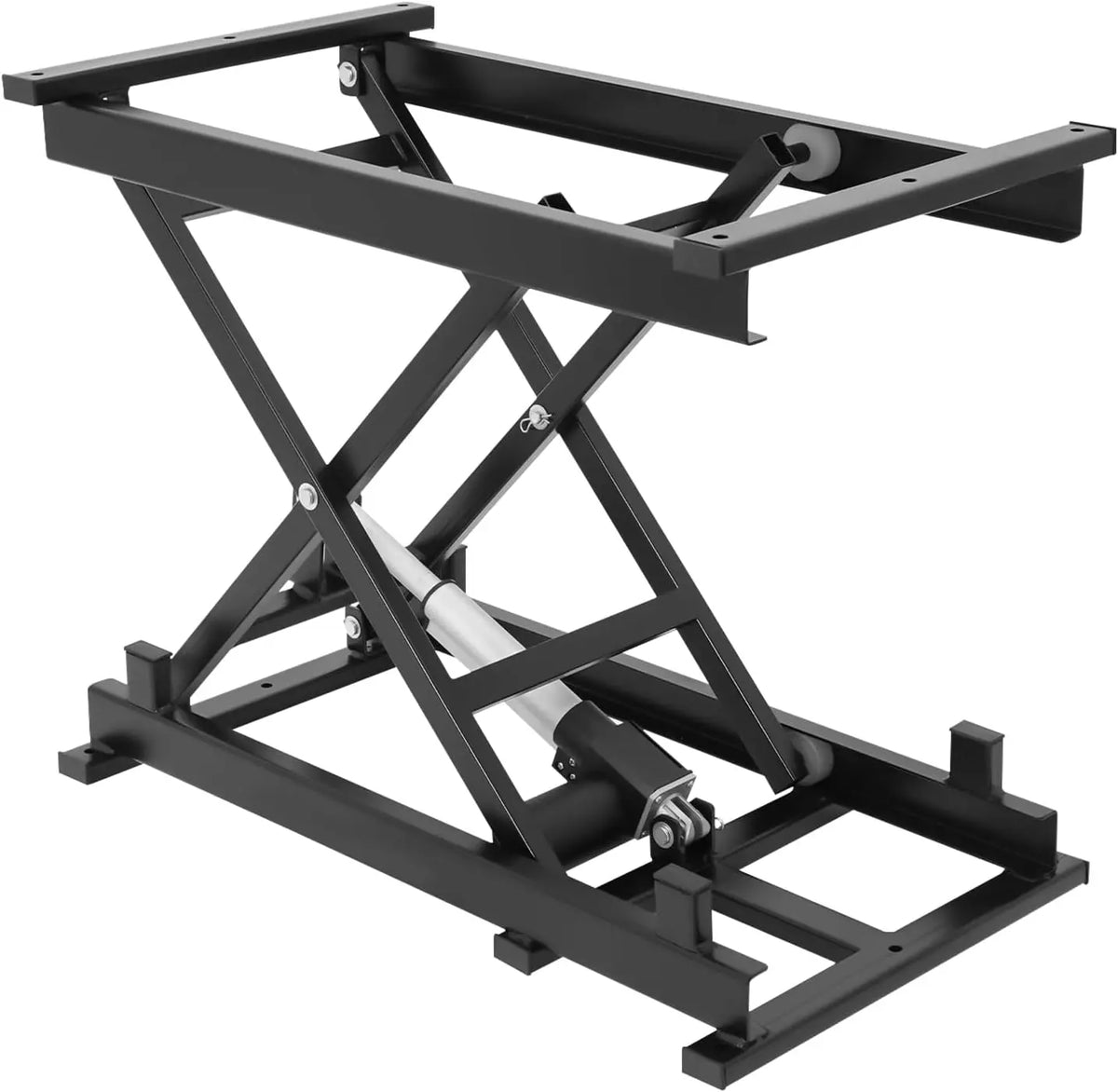 Electric Scissor Lift Table - Hydraulic Lifting Platform, 350lbs 7.8-26.7in