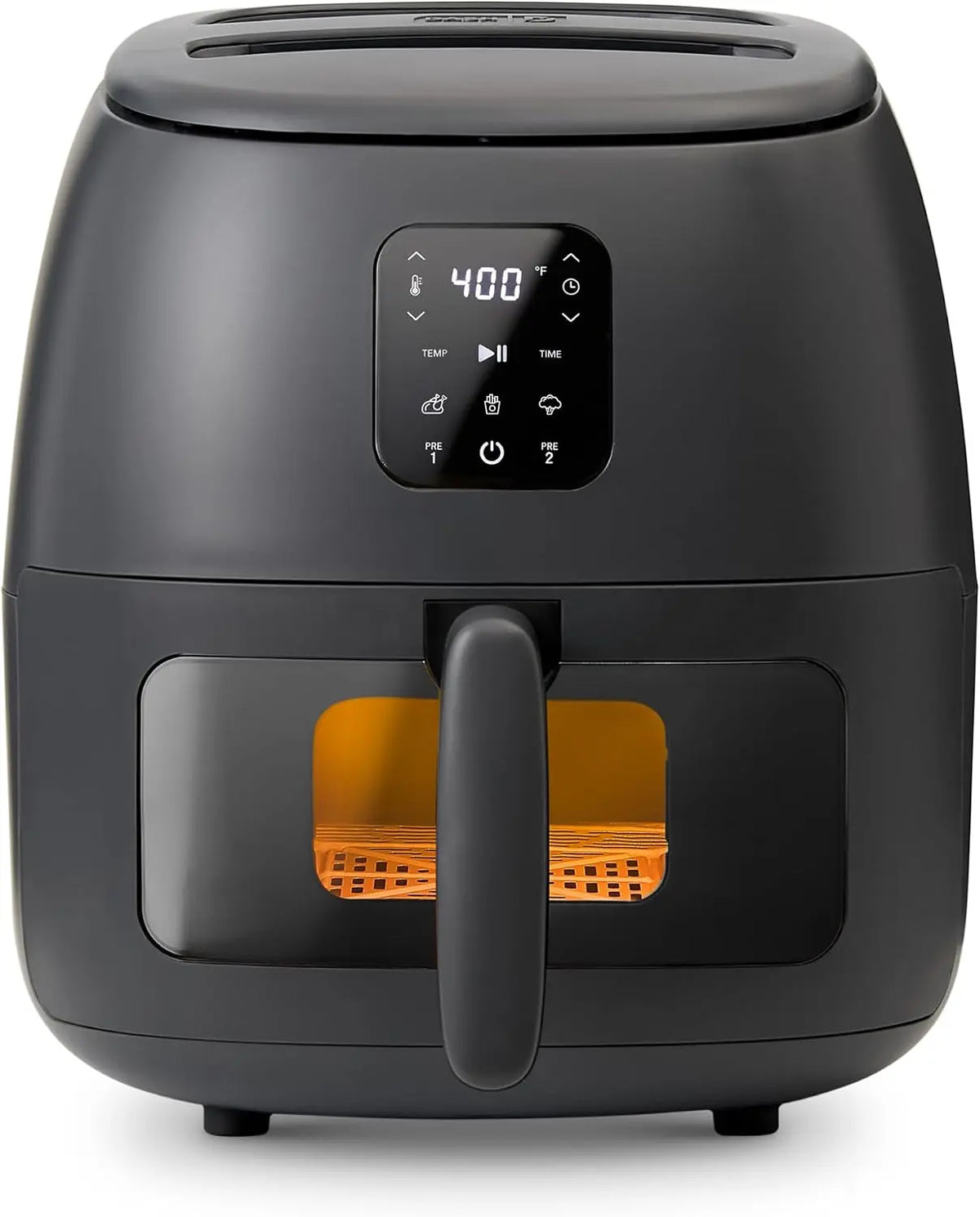Dash Infrared Digital 6QT Air FryerOven - Ceramic Nonstick, Forged Iron
