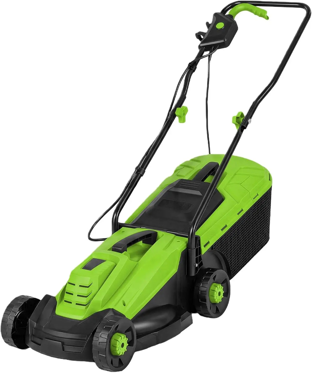 DORTALA 13-Inch 12 Amp Corded Electric Lawn Mower - 1400W, Green