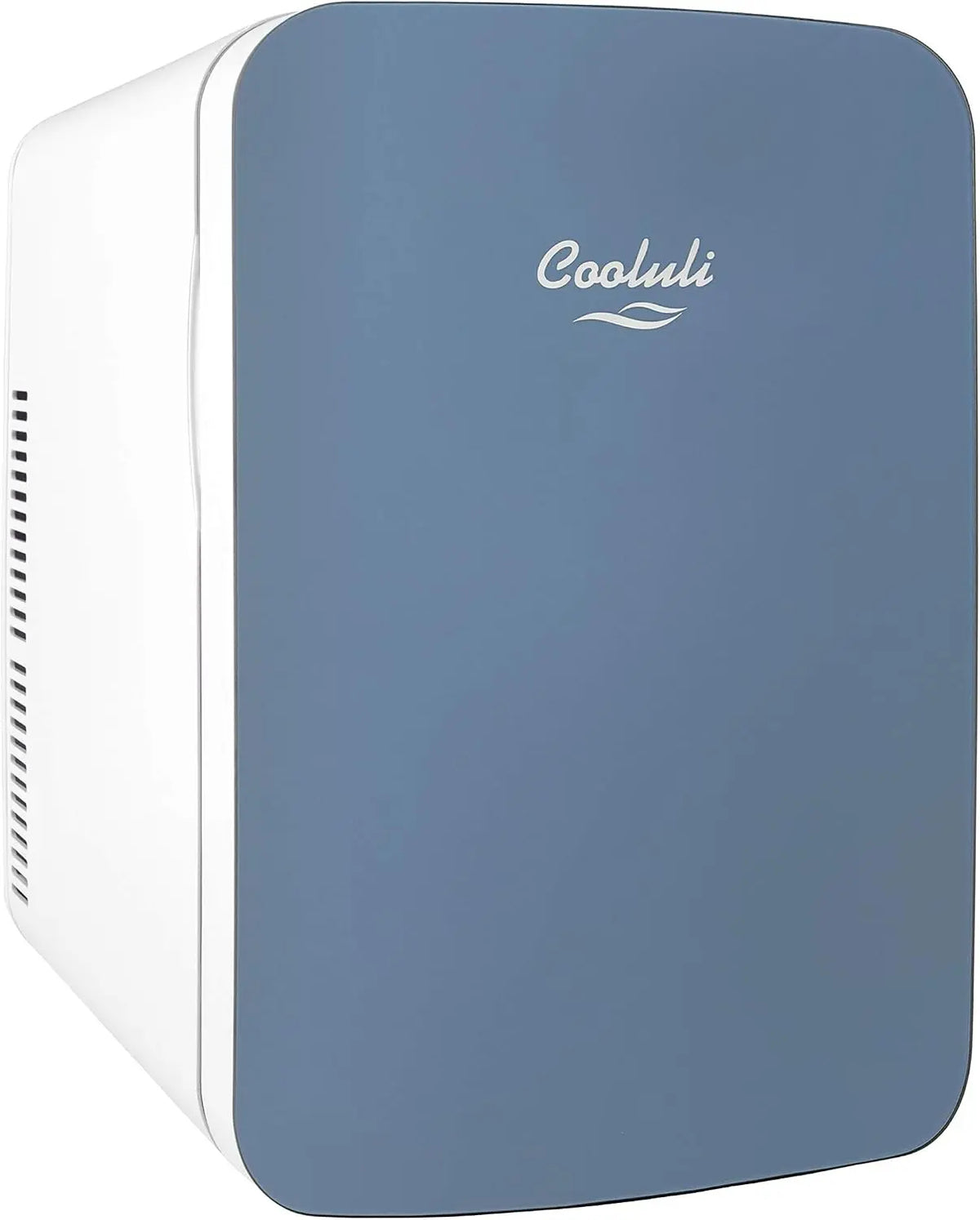Cooluli 15L Mini Fridge for Bedroom - Car, Office Desk & College Dorm Room, 12v Portable Cooler & Warmer for Food, Drinks, Skincare, Beauty & Makeup