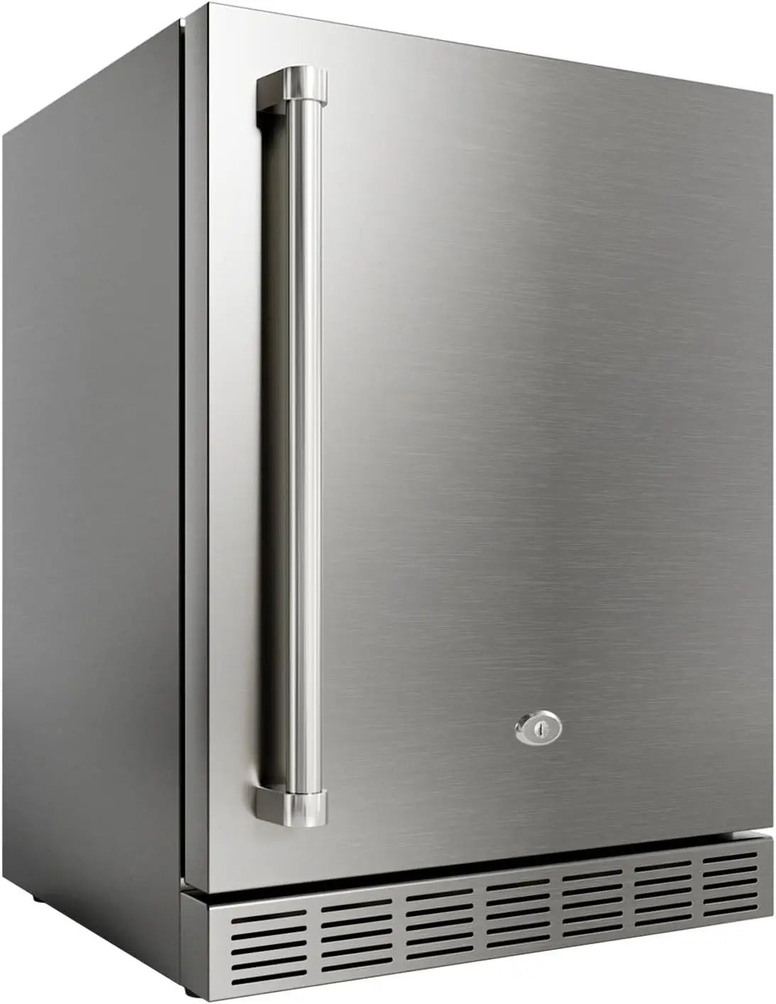 21 Inch Outdoor Refrigerator - Weather Proof Stainless Steel Beverage Beer Cooler Under Counter Fridge