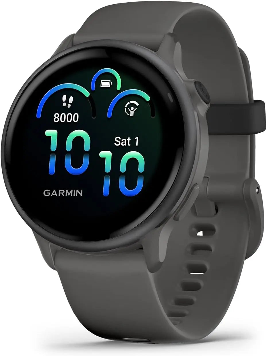 Garmin vívoactive 6 - Health & Fitness GPS Smartwatch, Pebble Gray/Slate