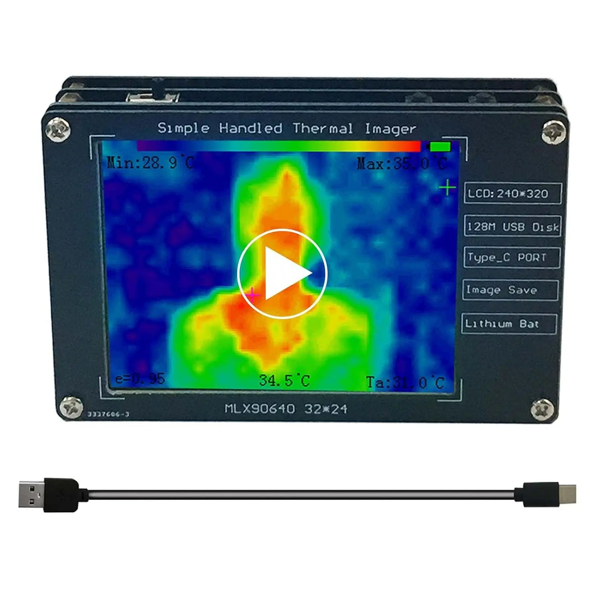 2026 Handheld Infrared Thermal Imager Camera 320x240 Thermal Imaging Device
