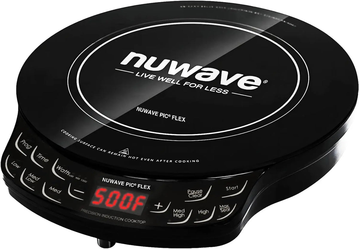 Nuwave Flex Precision Induction Cooktop - 6.5 Inch Heating Coil, Black