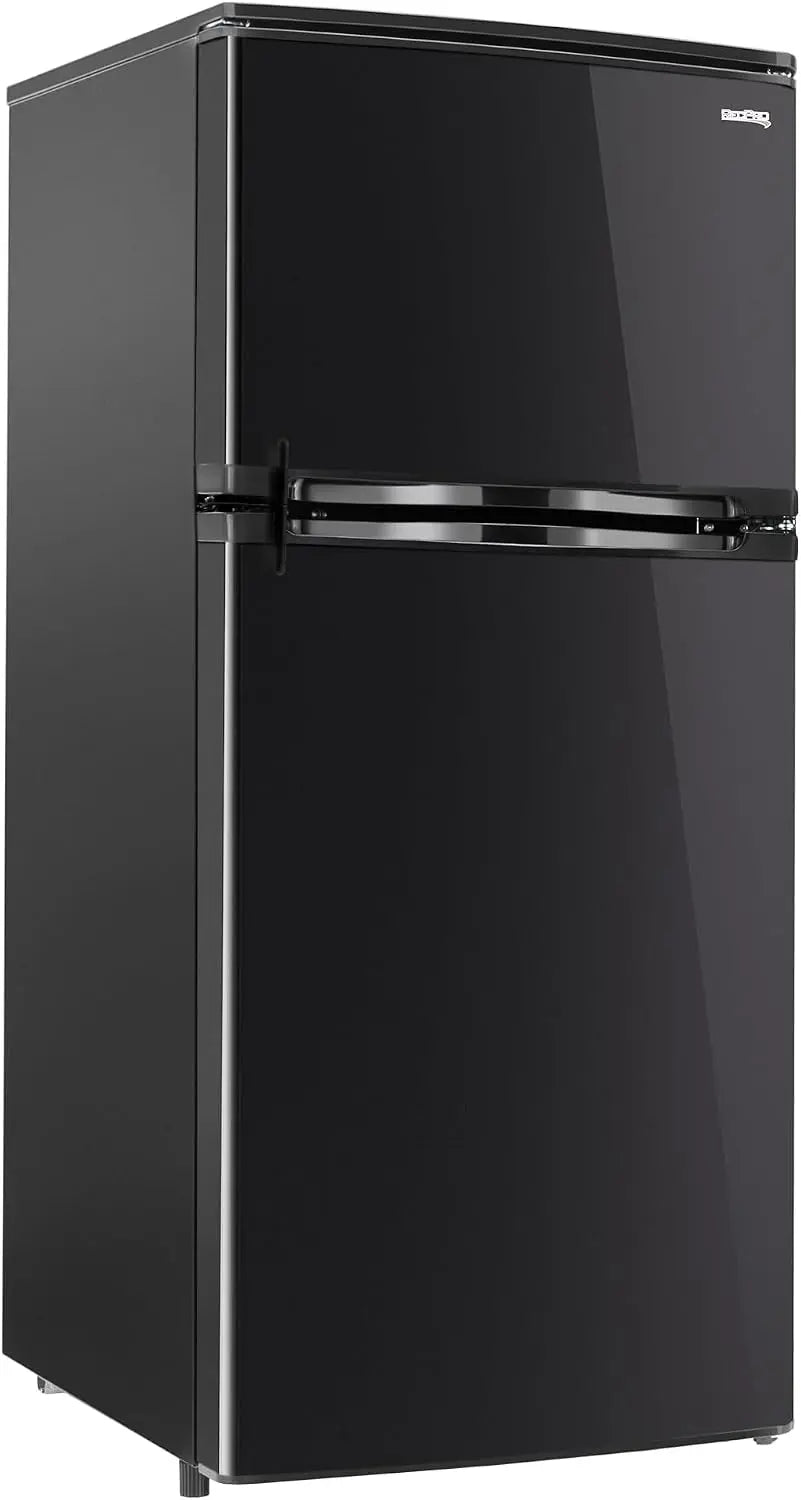 RecPro 4.4 Cu. Ft. 12V RV Refrigerator Black