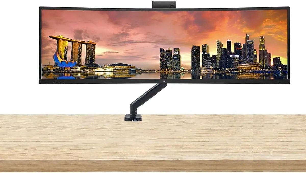 HP Series 5 Pro 549pm 49 Inch DQHD Curved Ultrawide Video Conferencing Monitor