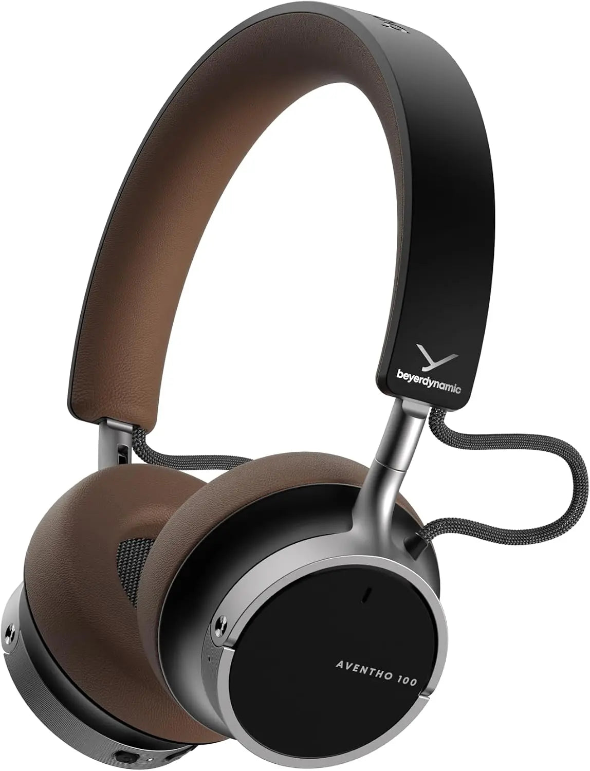 beyerdynamic AVENTHO 100 Wireless On-Ear ANC Headphones - Brown