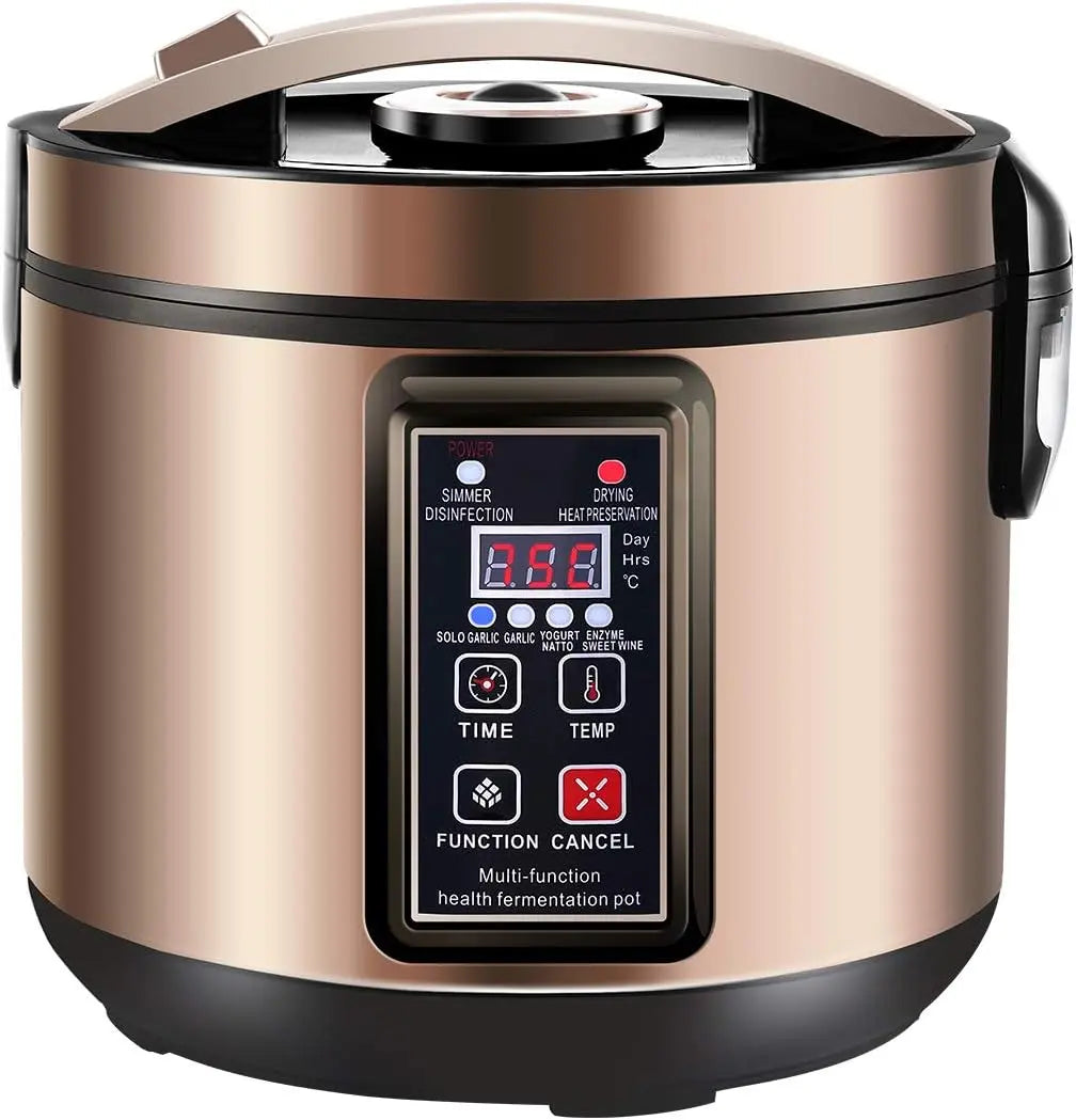 6L Black Garlic Fermenter - Yogurt Maker with Adjustable Temperature & Time Control, Kimchi machine, Sweet Rice Wine Maker Full Automatic, Natto Maker