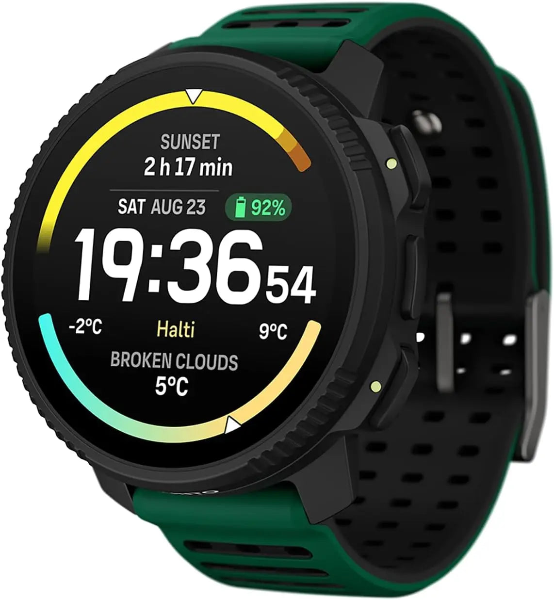 SUUNTO Vertical 2 GPS Sports Watch - 1.5AMOLED 115+ Sports Modes, Green