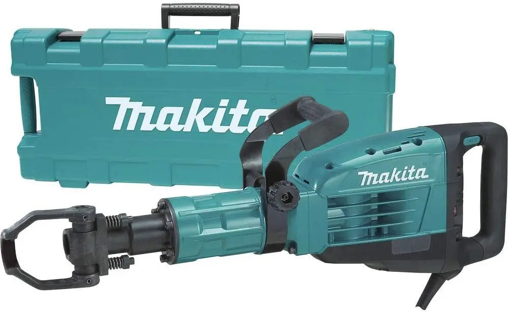 Makita HM1307CB 35 lb. Demolition Hammer - accepts 1-1/8 Inch Hex bits, Blue