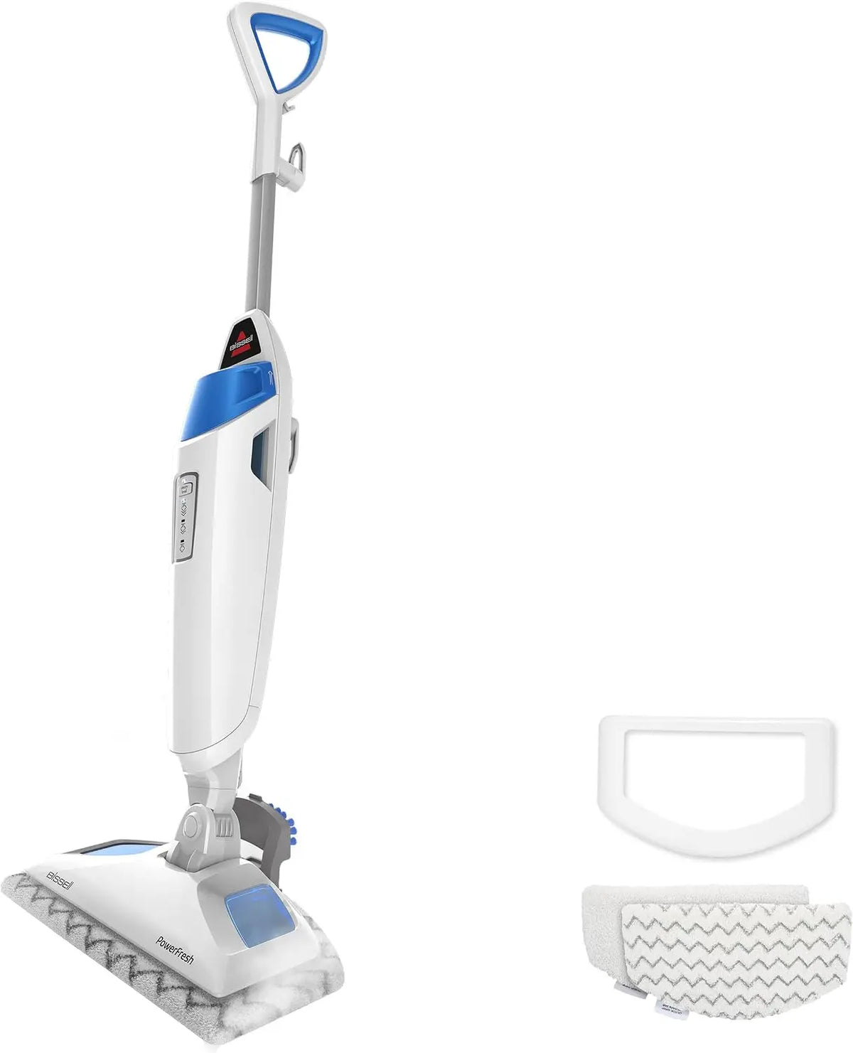 BISSELL Steam Mop 1940A PowerFresh Floor Steam Cleaner for Hard Wood & Tile with Natural Sanitization - Easy Scrubber, Variable Steam