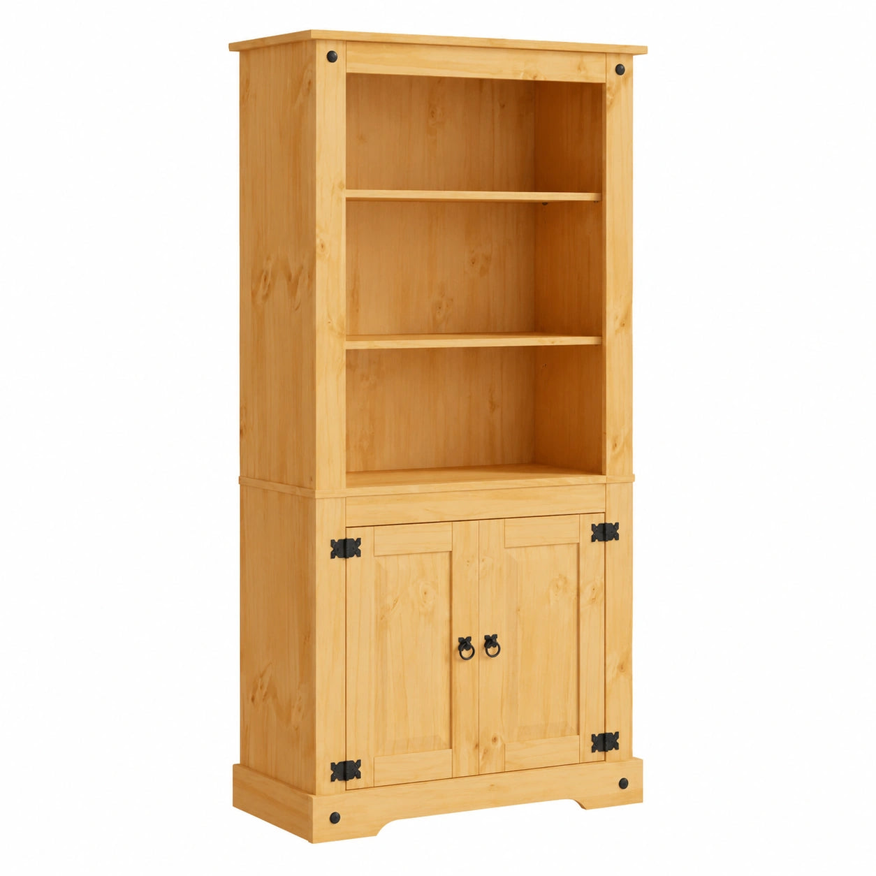 Armadio in Legno di Pino Messicano, 80x40x170 cm, Stile Rustico