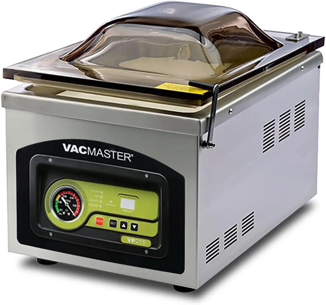 VacMaster VP215 Chamber Vacuum Sealer - Commercial Vacuum Sealer Machine for Food with Oil Pump, 10.25 Inch Seal Bar for 10 Inch x 13 Inch Bags