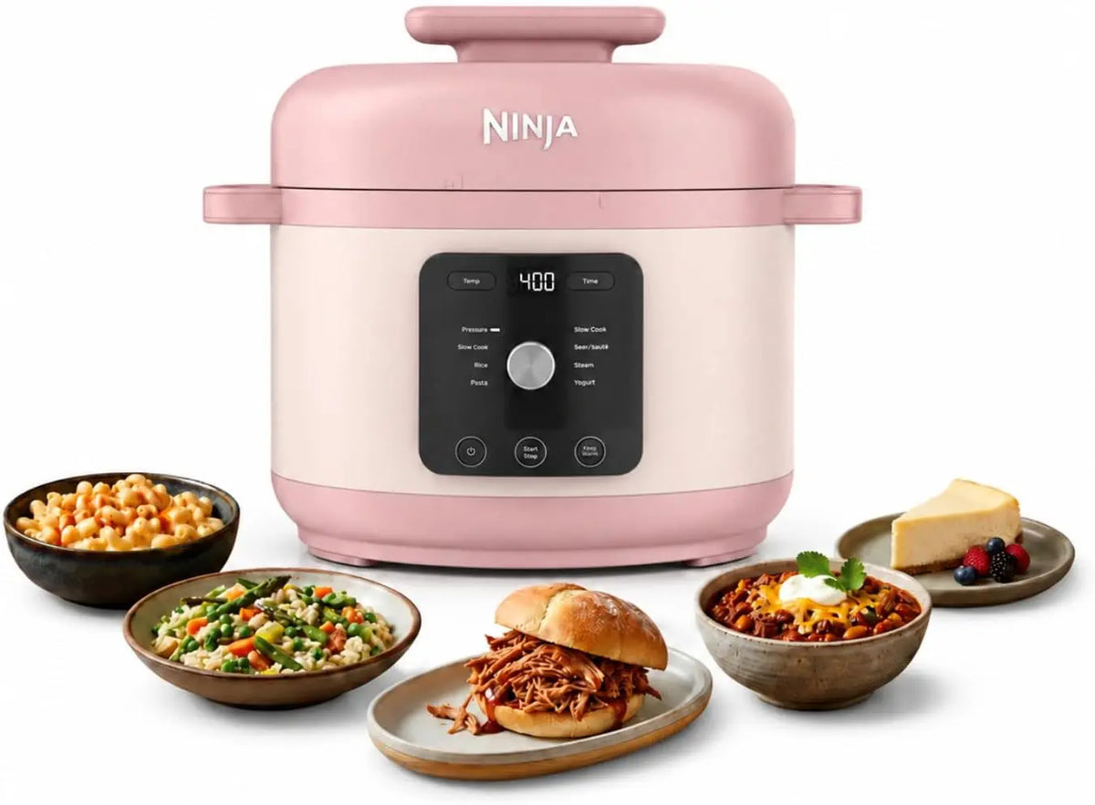 Ninja HyperHeat 9-in-1 Pressure Cooker - 6.5-qt, Rose Quartz, PC201PK