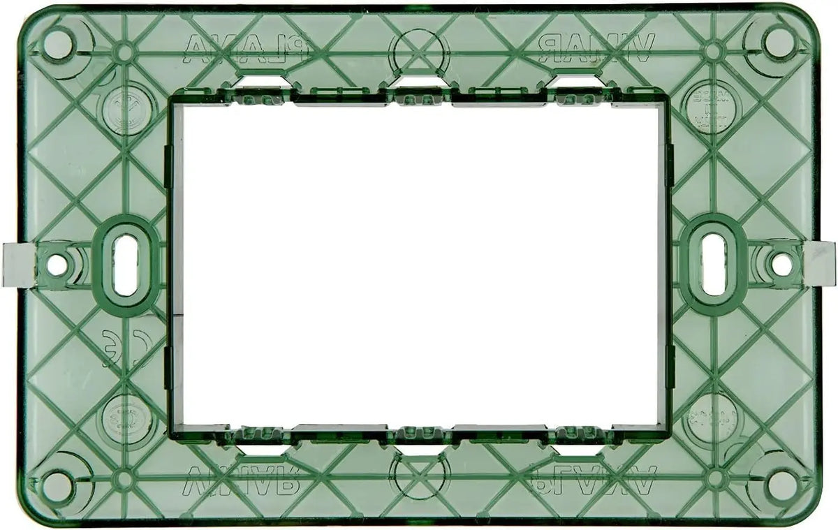 Vimar Plana 0T14613 3 Module Holder - With Screws for 3 Module Boxes 10 Pieces