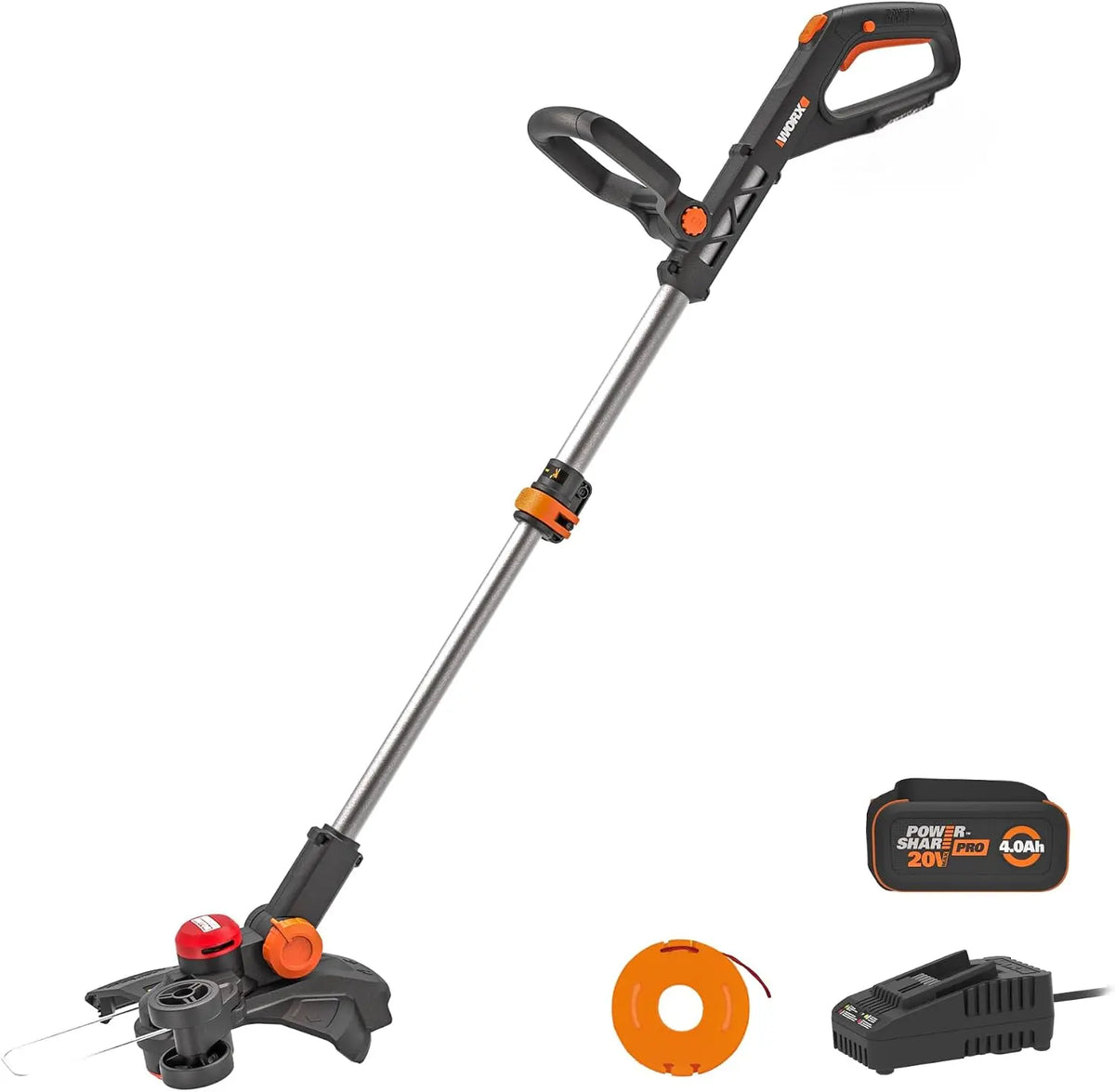 WORX 20V 13 Inch 3-in-1 Cordless String Trimmer/Lawn Edger/Mini Mower - WG173
