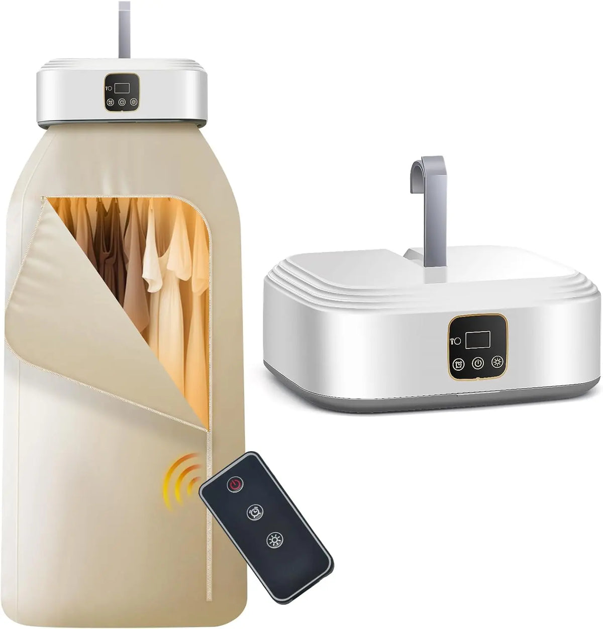 Portable Clothes Dryer - Mini Dryers for Laundry, Small Foldable Electric Compact Drying Machine for Travel, RV, Home and Apartment