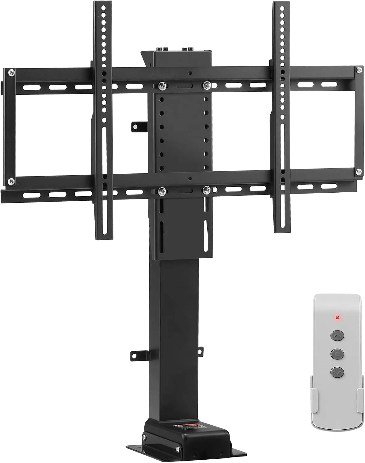 VEVOR Motorized TV Lift Stroke Length 39.4 Inch Motorized TV Mount Fit for 32-70 Inch TV Lift - Remote Control Height Adjustable 28.74-68.11 Inch