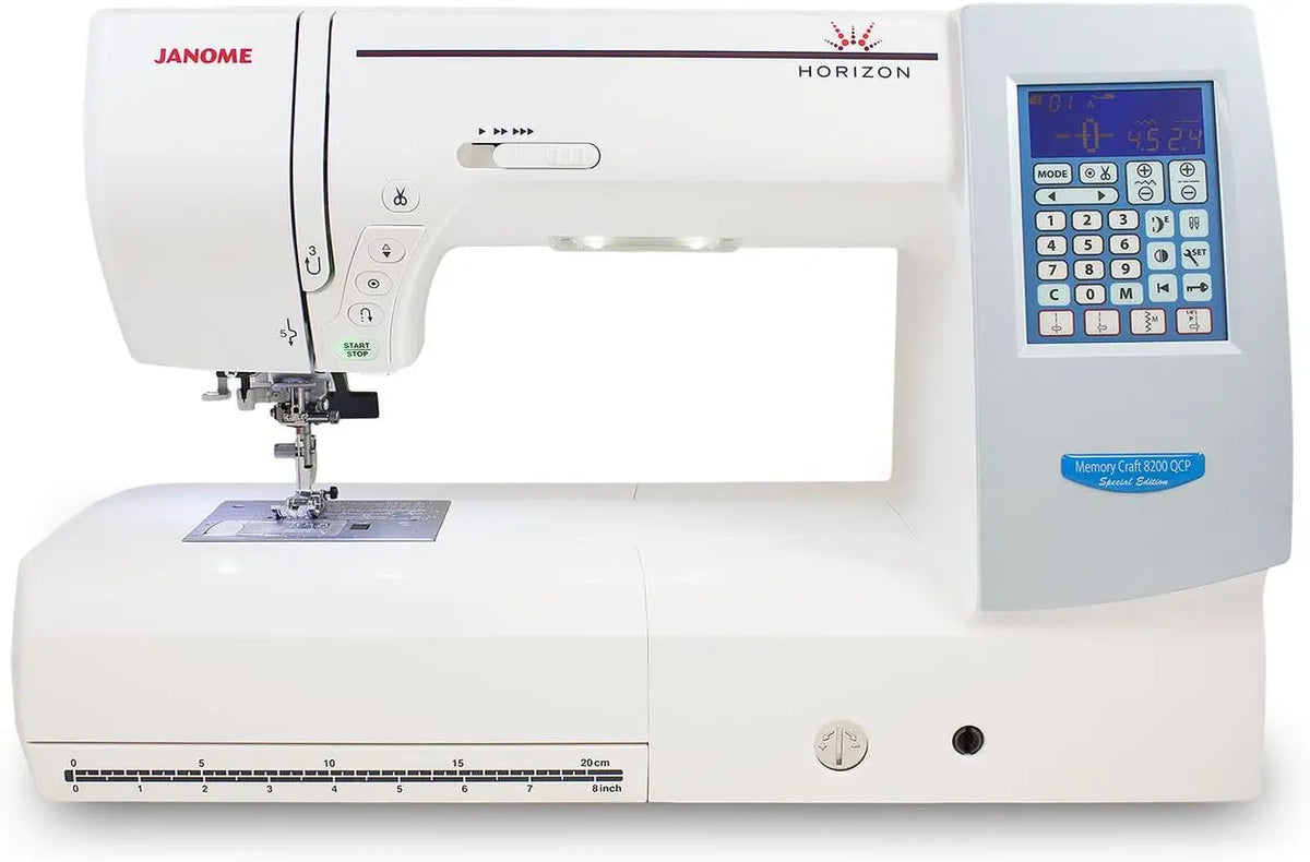 Janome Memory Craft Horizon - 8200QCP Special Edition